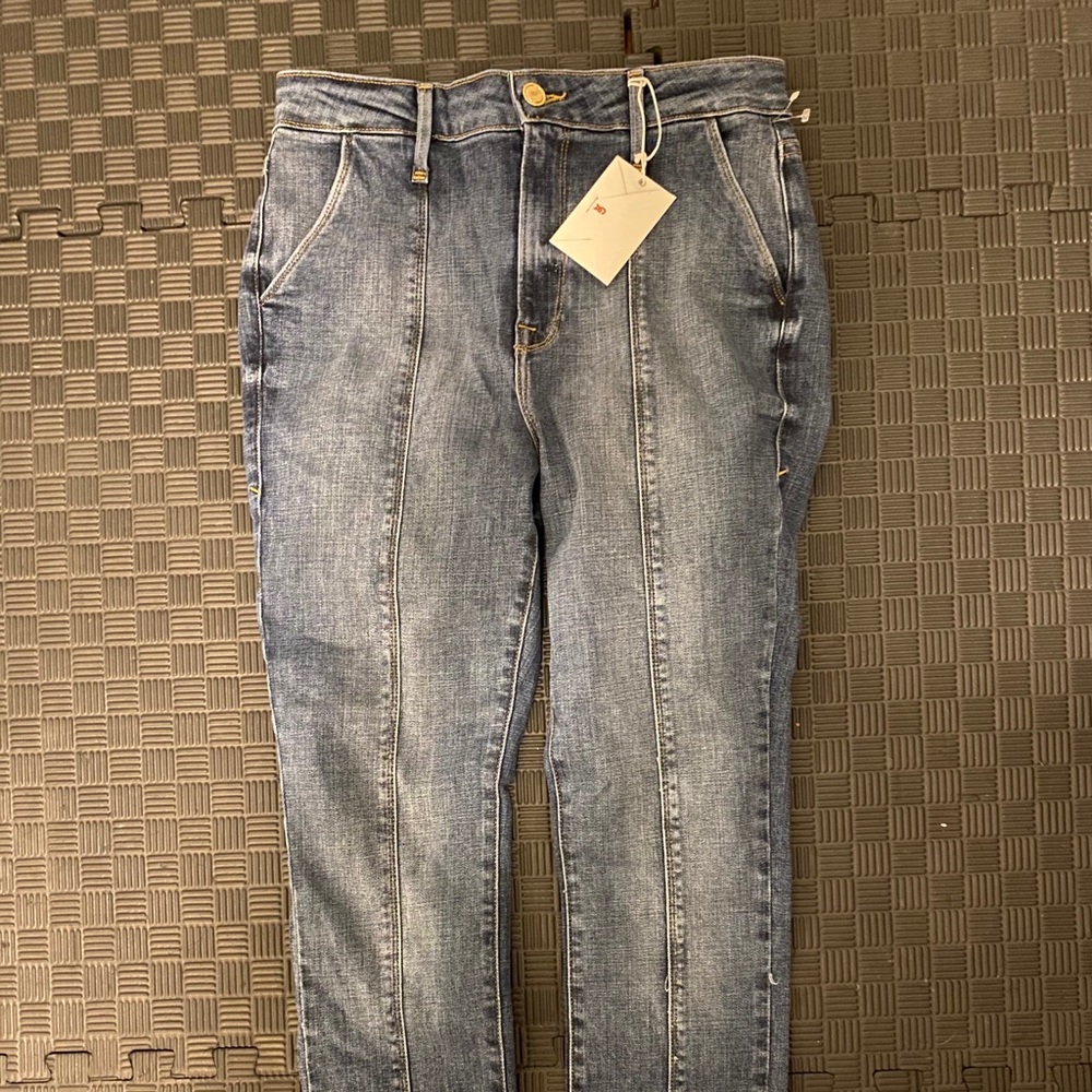 Good American Good WAIST Split Hem Jeans